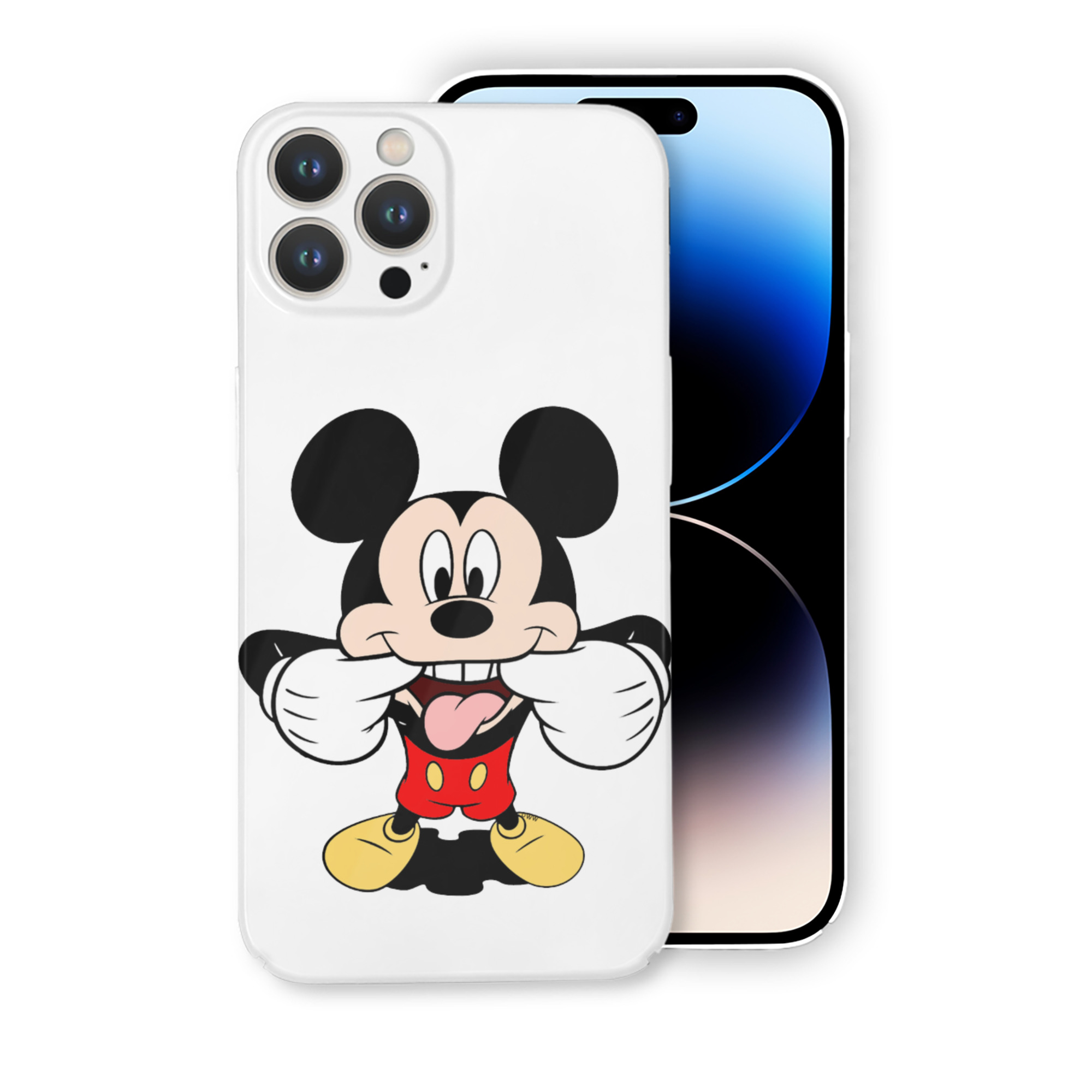 （画像用） ミッキーマウス Mickey Mouse 【iPhone 14シリーズ対応】ハードケース